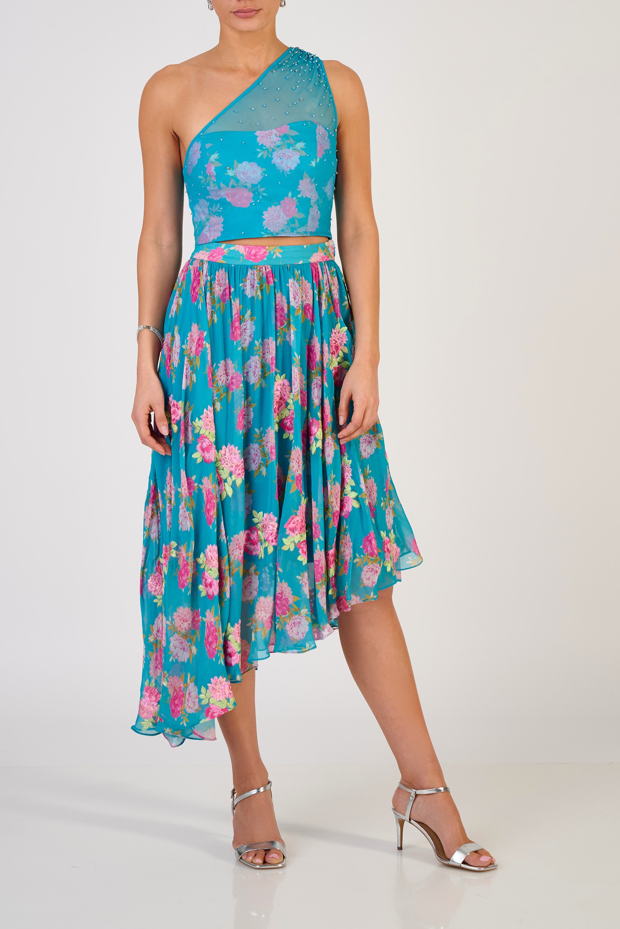 Kashvi Asymmetric Skirt