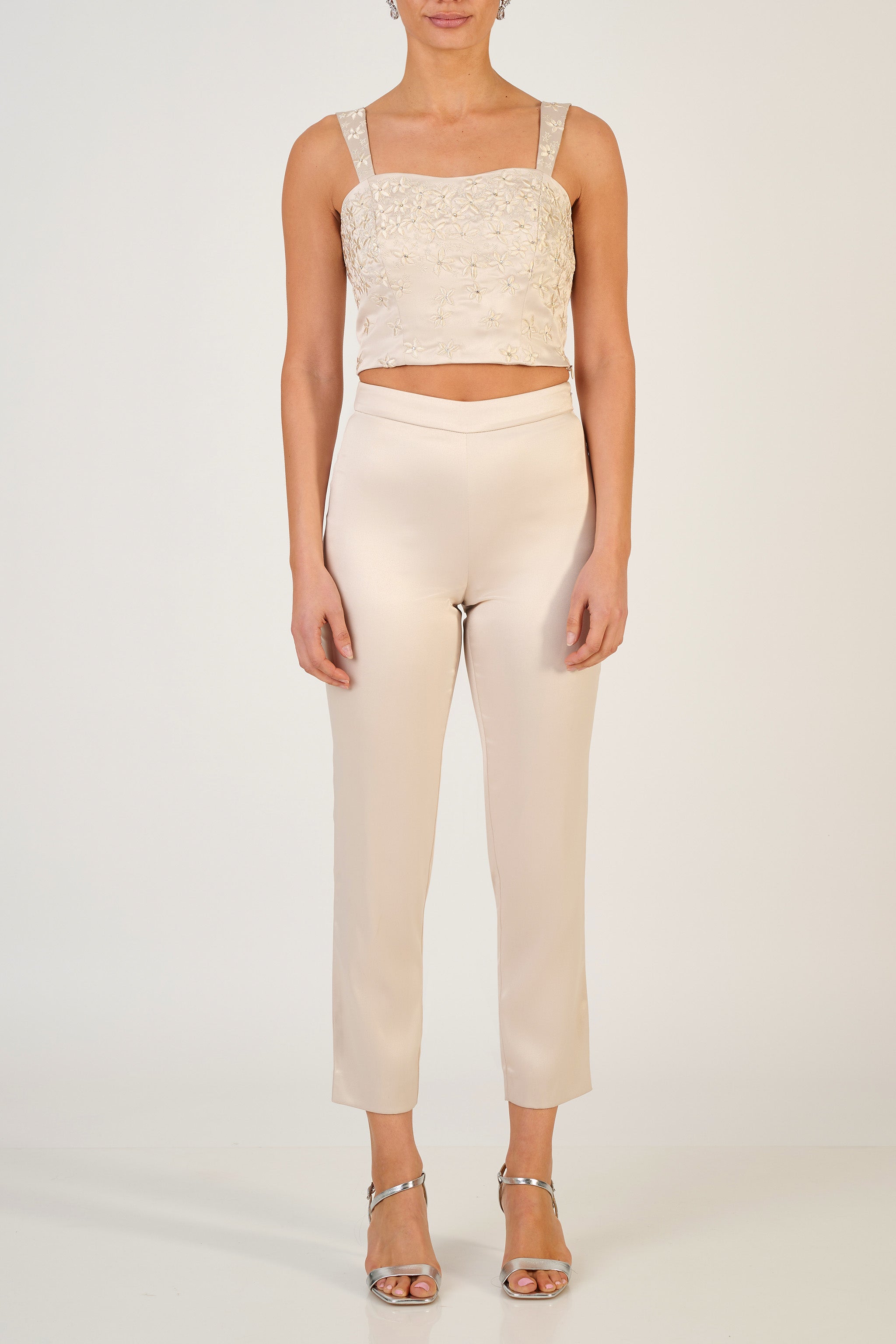 Eesha Embroidered Bustier