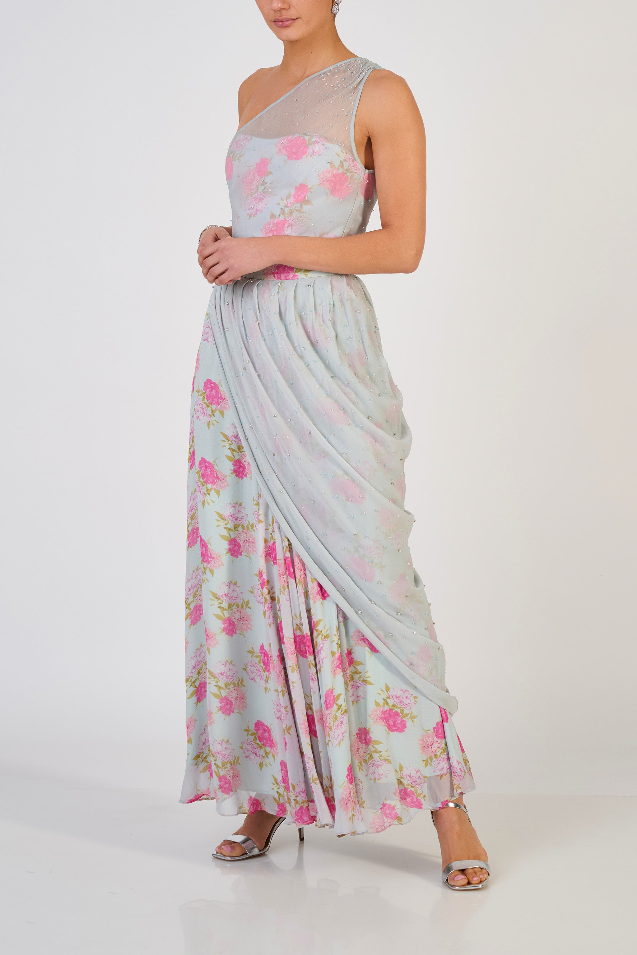 Aaina Sari Drape Skirt