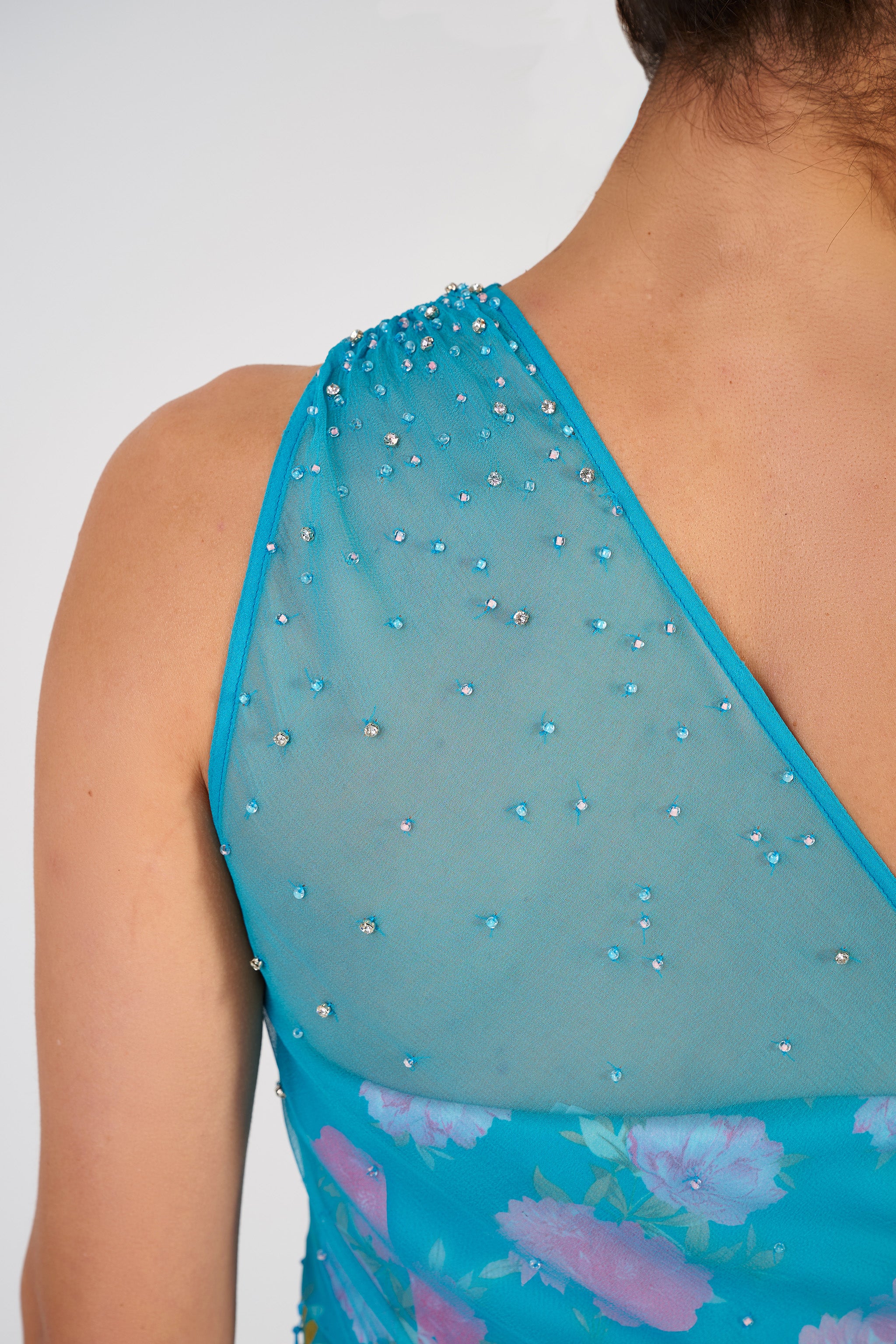 Aaina One Shoulder Layered Top