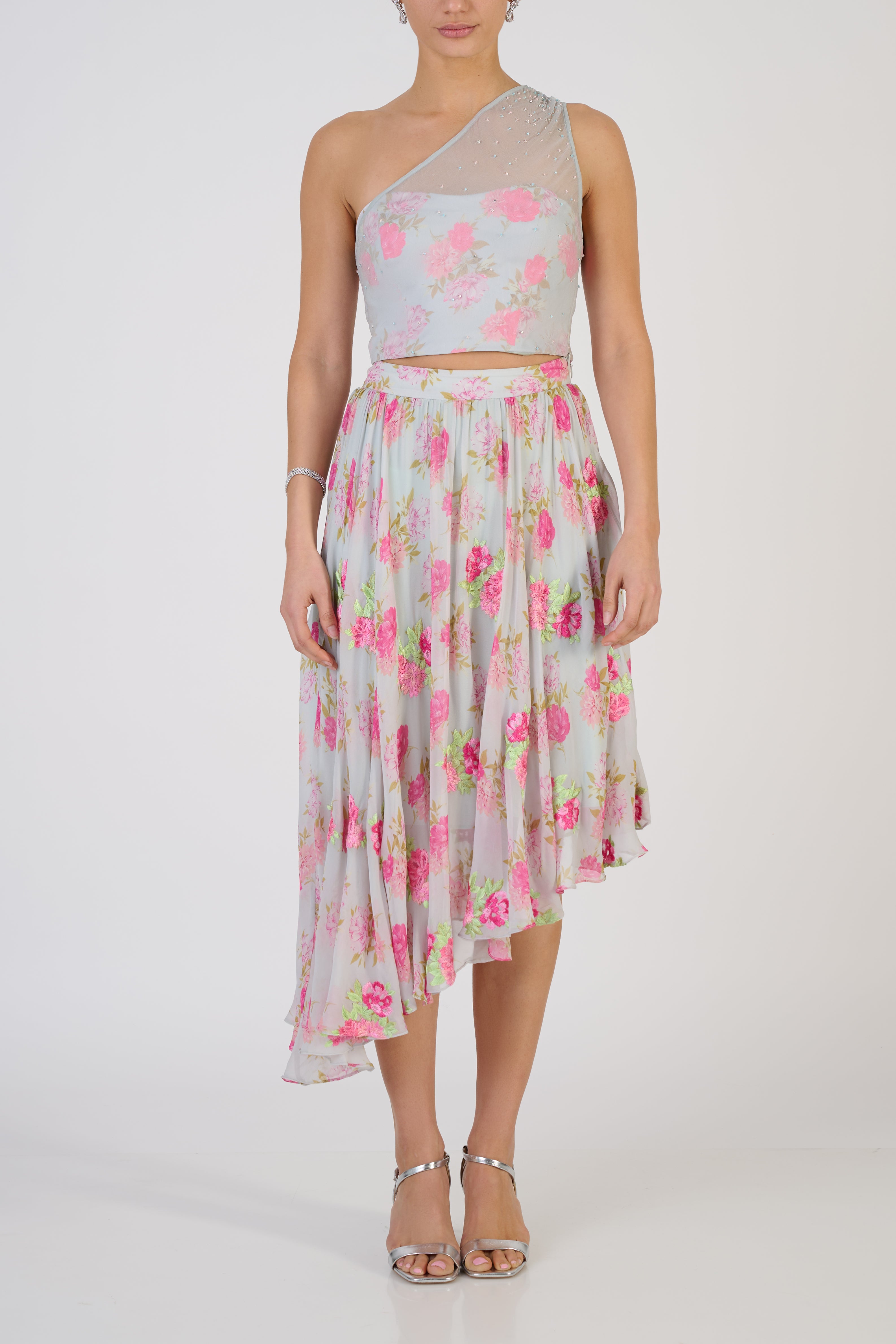 Kashvi Asymmetric Skirt